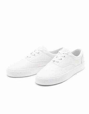 Simple White Shoes